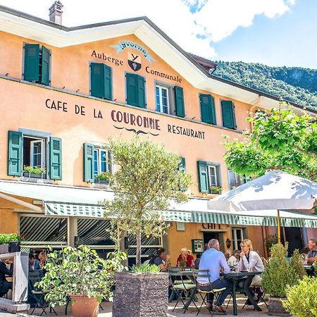 Auberge Communale De La Couronne Yvorne Εξωτερικό φωτογραφία